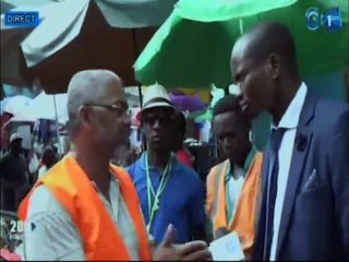 RTG - Bilan de l’opération contrôle sanitaire et alimentaire par le Maire de Libreville, Léandre N’zue