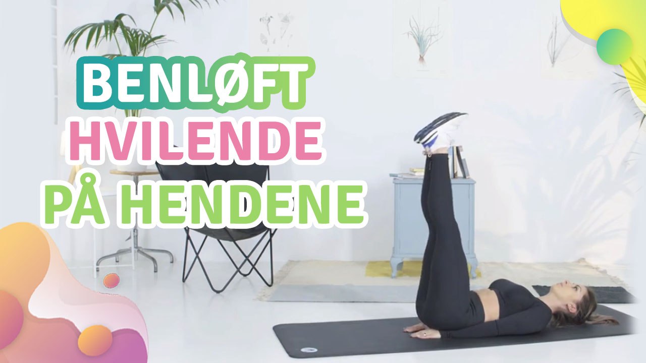 Benløft hvilende på hendene - Veien til Helse