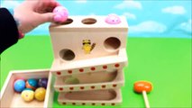 Peppa Pig Wooden Toy Balls With Preschool Kids Toys