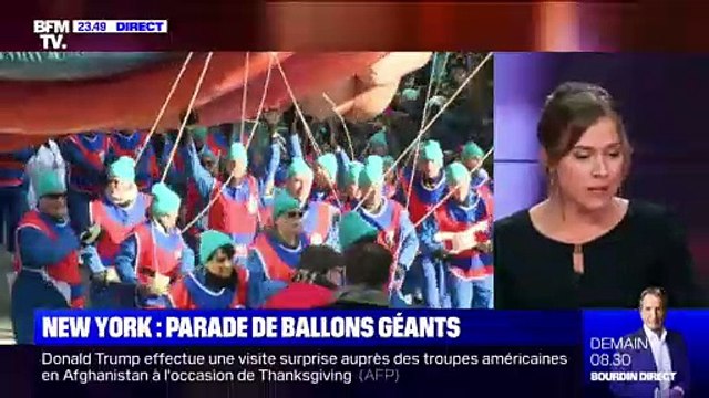 New York: parade de ballons géants - 28/11