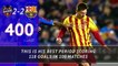 FOOTBALL: La Liga: Messi's 700 matches for Barca
