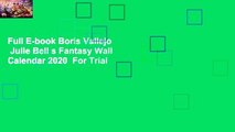 Full E-book Boris Vallejo   Julie Bell s Fantasy Wall Calendar 2020  For Trial