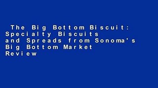 The Big Bottom Biscuit: Specialty Biscuits and Spreads from Sonoma's Big Bottom Market  Review
