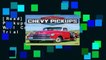 [Read] Classic Chevy Pickups 2020 Square Wall Calendar  For Trial