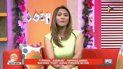 NEWS & VIEWS: Typhoon 'Kammuri,' papangalanang bagyong #TisoyPh kapag pumasok ng PAR