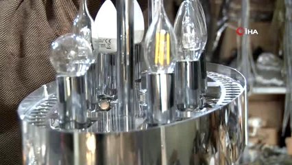 Katar ve Dubai saraylarını Bursa avizeleri süslüyor