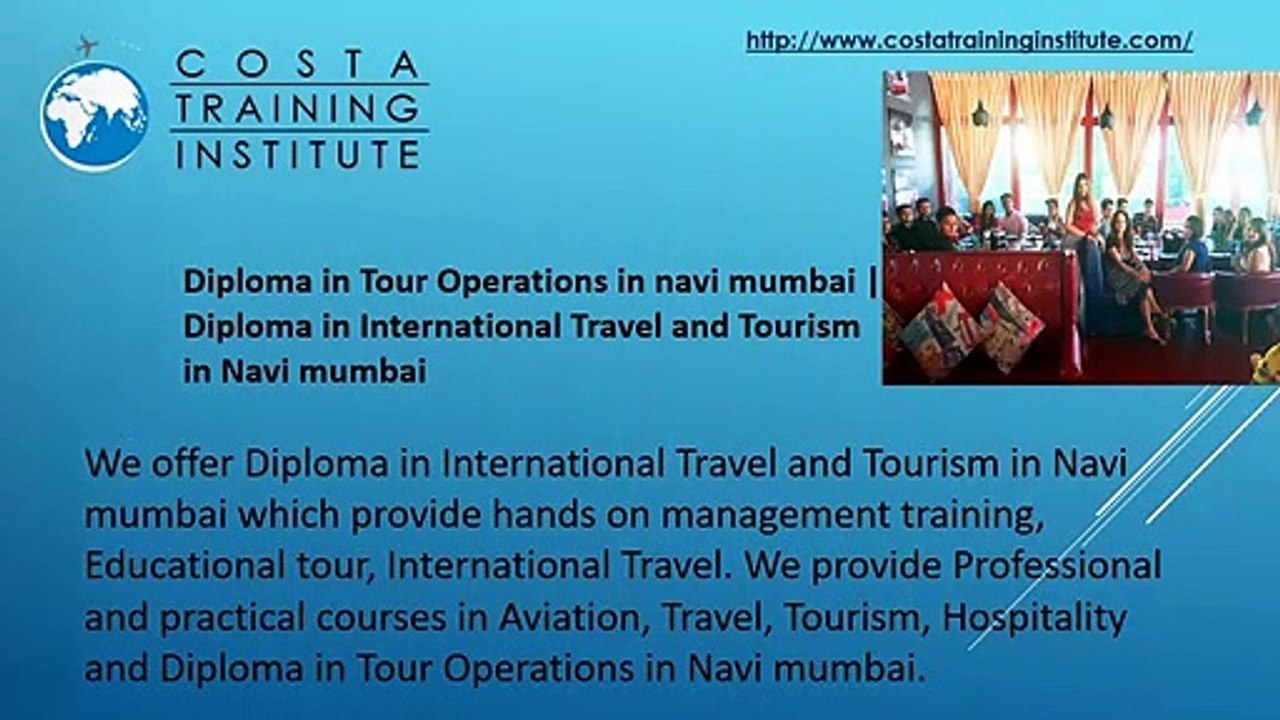 Diploma in Tour Operations in navi mumbai Costa