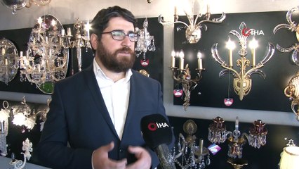 Katar ve Dubai Saraylarını Bursa Avizeleri Süslüyor