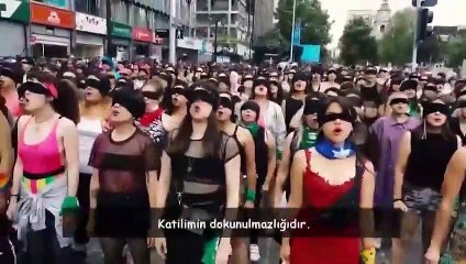 Şili'de kadınlardan danslı protesto; Ataerkillik bir yargıçtır