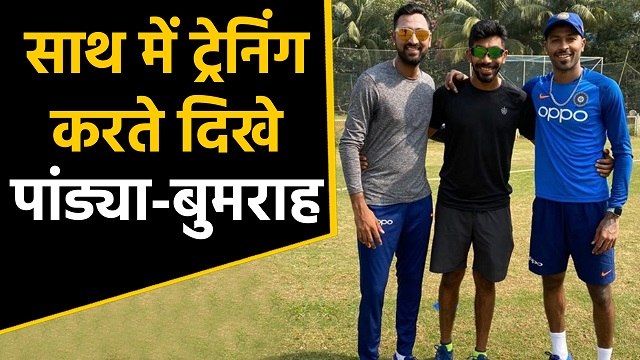 Hardik Pandya shares photo with Jasprit Bumrah and brother Krunal Pandya | वनइंडिया हिंदी