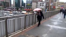 İstanbul Anadolu yakasında da yağış etkili olmaya başladı