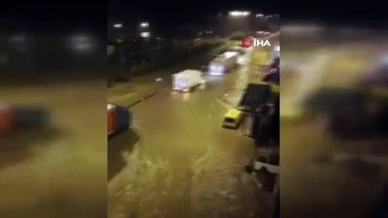 Giresun'da etkili yağış