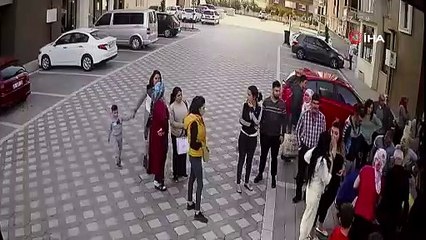 Apartman sakini kapıcıyı böyle vurdu