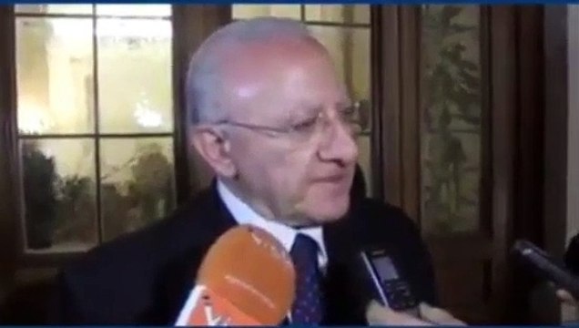 Sanità Campania, De Luca- Dopo 10 anni rientriamo dal commissariamento (28.11.19)