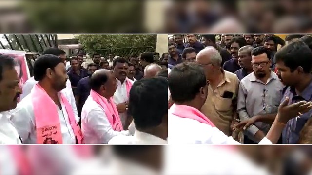 TSRTC Samme : CM కి పాలాభిషేకానికి ప్రయత్నం.. స్పందించని కార్మికులు