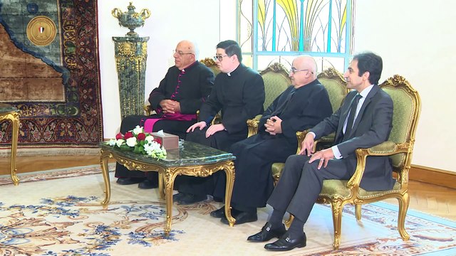 بطريرك الكاثوليك لـ السيسى : افتتاح الكاتدرائية جانب مسجد الفتاح العليم رسالة محبة وسلام للعالم أجمع