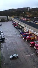 Les sapeurs-pompiers en grève à Metz laissent les sirènes