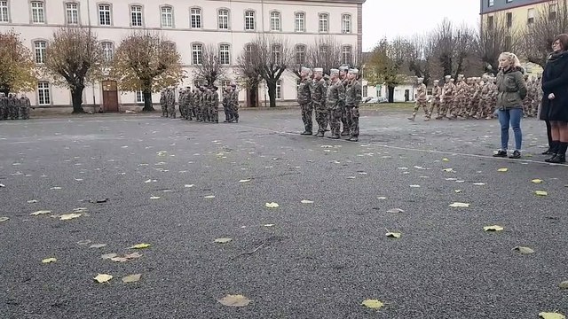 De retour du Mali, la 2e compagnie du 1er régiment des Tirailleurs d’Épinal rend hommage à ses camarades morts