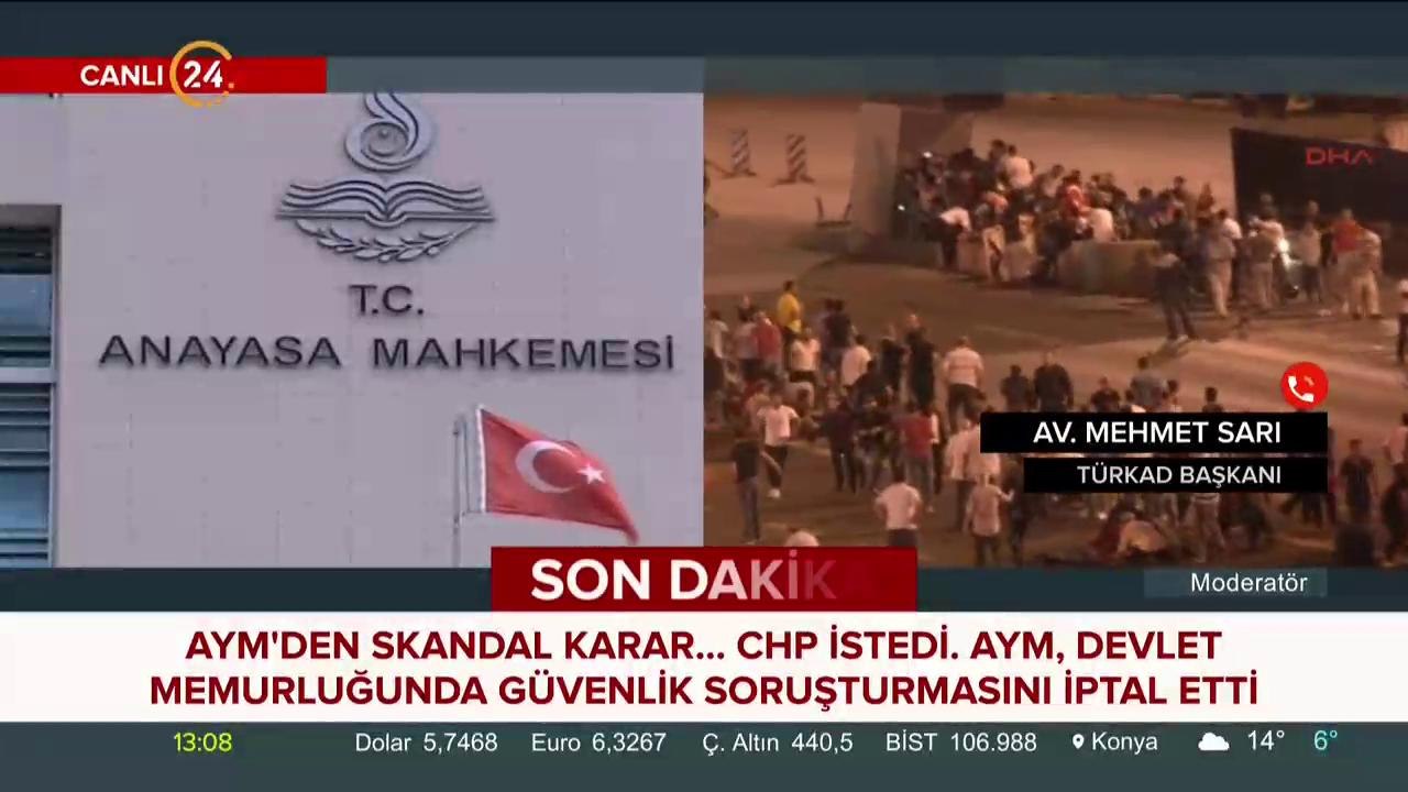 #SONDAKİKA AYM'den skandal karar