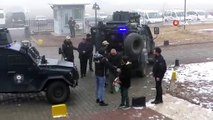 Kars’ta PKK/KCK’dan gözaltına alınan 9 kişi adliyeye getirildi