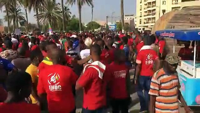 Grande mobilisation de Y en a marre et du FNDC à Dakar contre un 3e mandat d'Alpha Condé