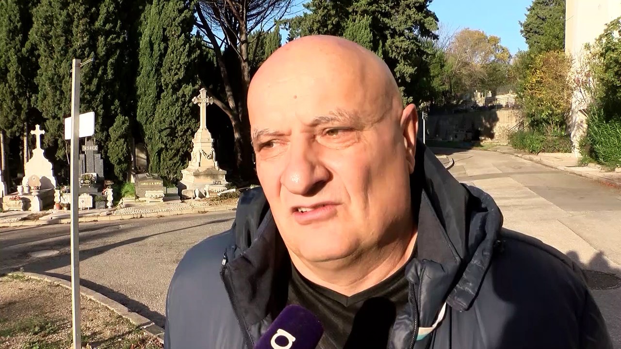 OM : obsèques du supporter Michel Plage ce matin au cimetière Saint-Pierre.