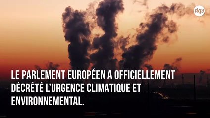 Le Parlement européen déclare l'urgence climatique