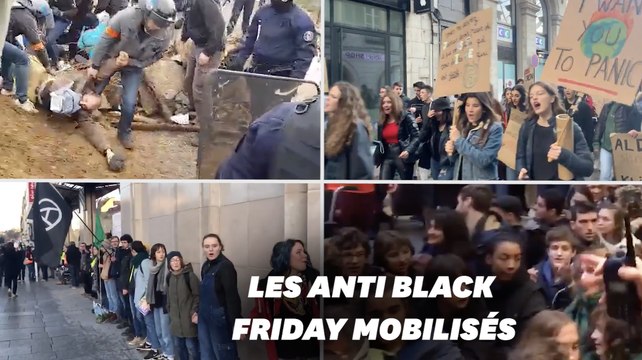Block Friday : les images des manifestations partout en France