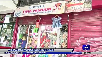 Avanzan trabajos en Salsipuedes - Nex Noticias