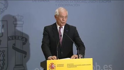 Borrell en su despedida como ministro: "Seguiré preocupándome por esta gran nación"