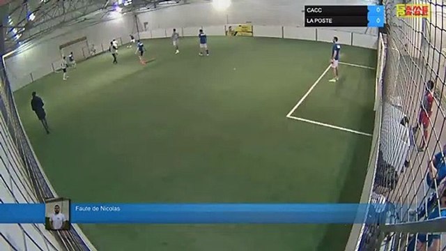 Faute de Nicolas - CACC Vs LA POSTE - 28/11/19 20:00 - LIGUE 4 - Poitiers Game Parc