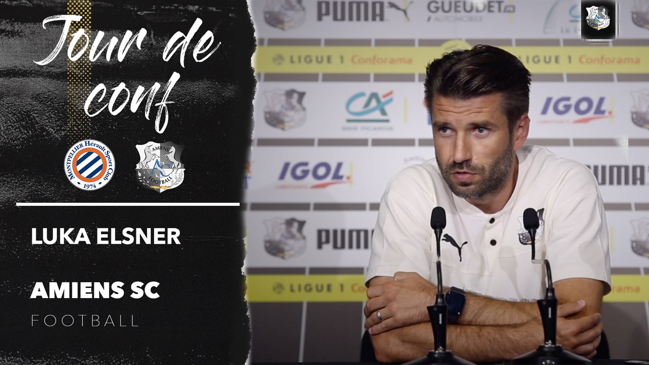 Conférence de presse d'avant Match, Luka Elsner