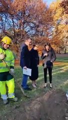 Appendino - Piantiamo una Quercia con la Presidente dell'Estonia (29.11.19)