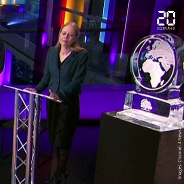 Royaume-Uni : Boris Johnson absent d'un débat électoral, la chaîne le remplace par un bloc de glace