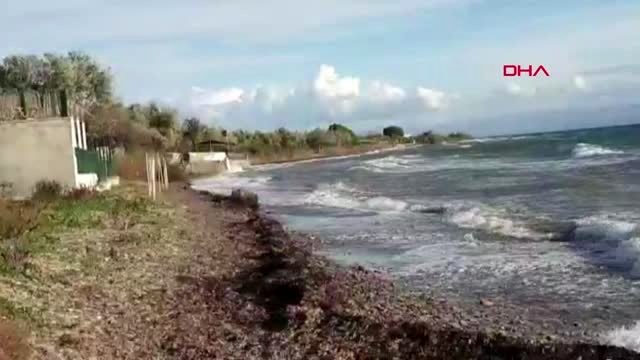 Çanakkale kuzey ege'deki lodos feribot seferlerini aksatıyor-ek