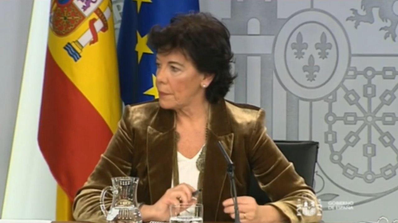 Celaá dice que Sánchez no irá a una "investidura fallida"