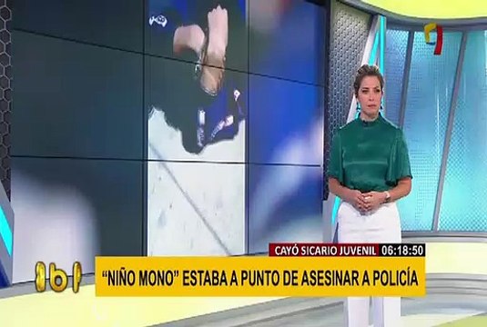 Capturan a peligroso sicario juvenil que intentó asesinar a policía