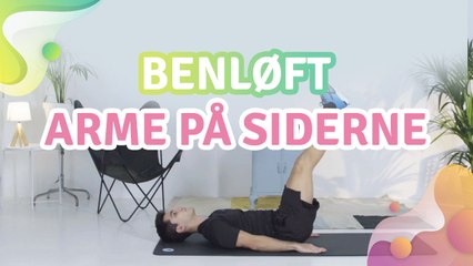 Benløft, arme på siderne -  Bedre Livsstil