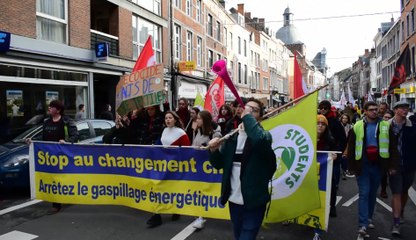 Une dizaine de collectifs ont demandé justice climatique et sociale à Namur