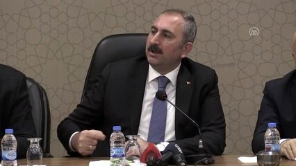 Gül: "Adalet hizmetlerini daha nitelikli vermek üzere çalışmalarımıza devam ediyoruz"