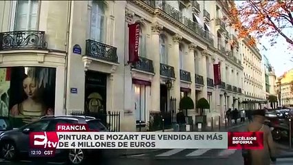 Venden retrato de Mozart en más de 4 millones de euros