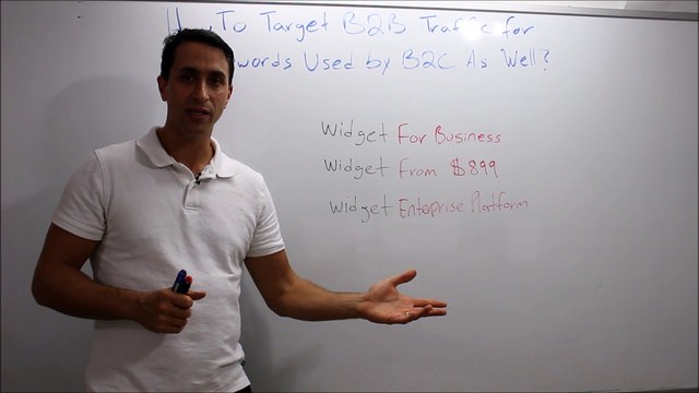 How to Qualify B2B Traffic When Keywords Target B2C As Well