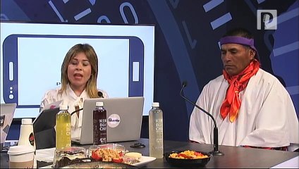 Nopales, frijoles y pinole, alimentos de la rarámuri Lorena Ramírez