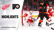 NHL Highlights | Red Wings @ Flyers 11/29/19
