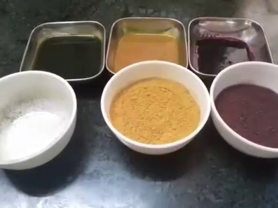 Homemade Herbal Food Color _ Natural Food Colour _ Food Color _ Vegetable Food C