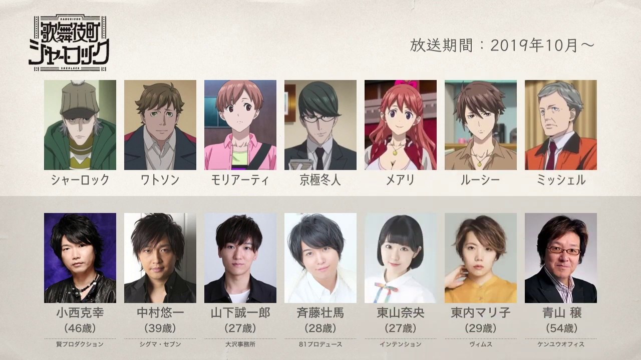 2019秋アニメの声優さんたちは、こんな顔！Vol.1