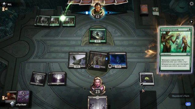 Mono Black Oven vs Mono Green (Standard Ranked)