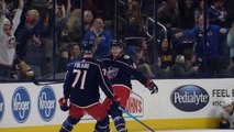 Gustav Nyquist records hat trick in Blue Jackets' win