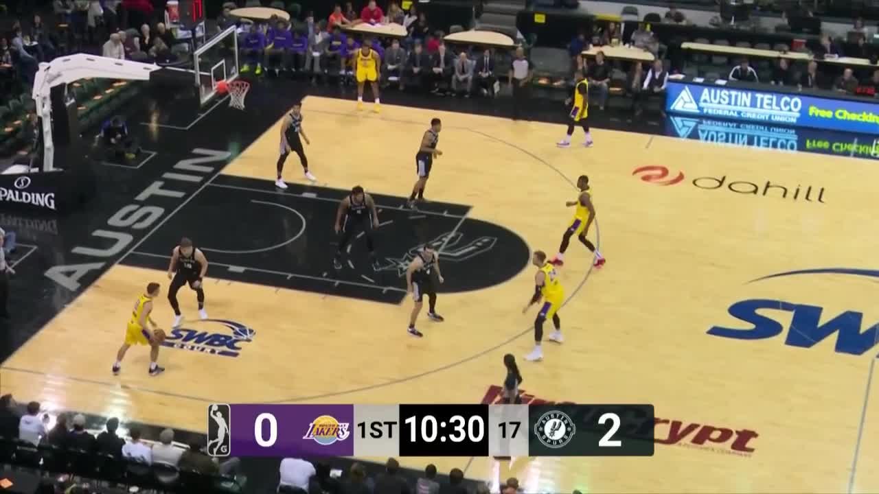 David Stockton (20 points) Highlights vs. Austin Spurs