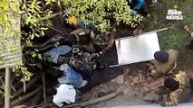 घर में घुसकर सीढ़ियों के नीचे बैठे तेंदुए ने दो लोगों पर किया हमला, पकड़ने बिछाया जाल